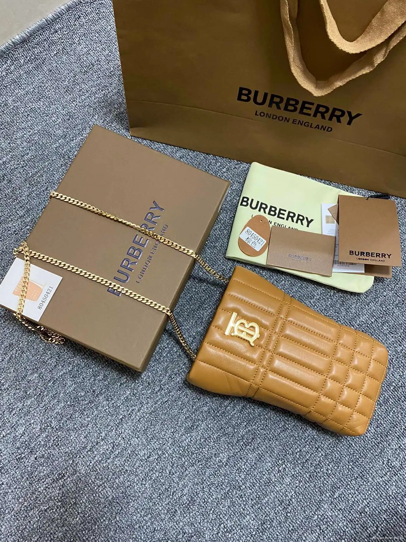 Official FirstBag Ru Bucket Lola BURBERRY MICRO Bag 0526